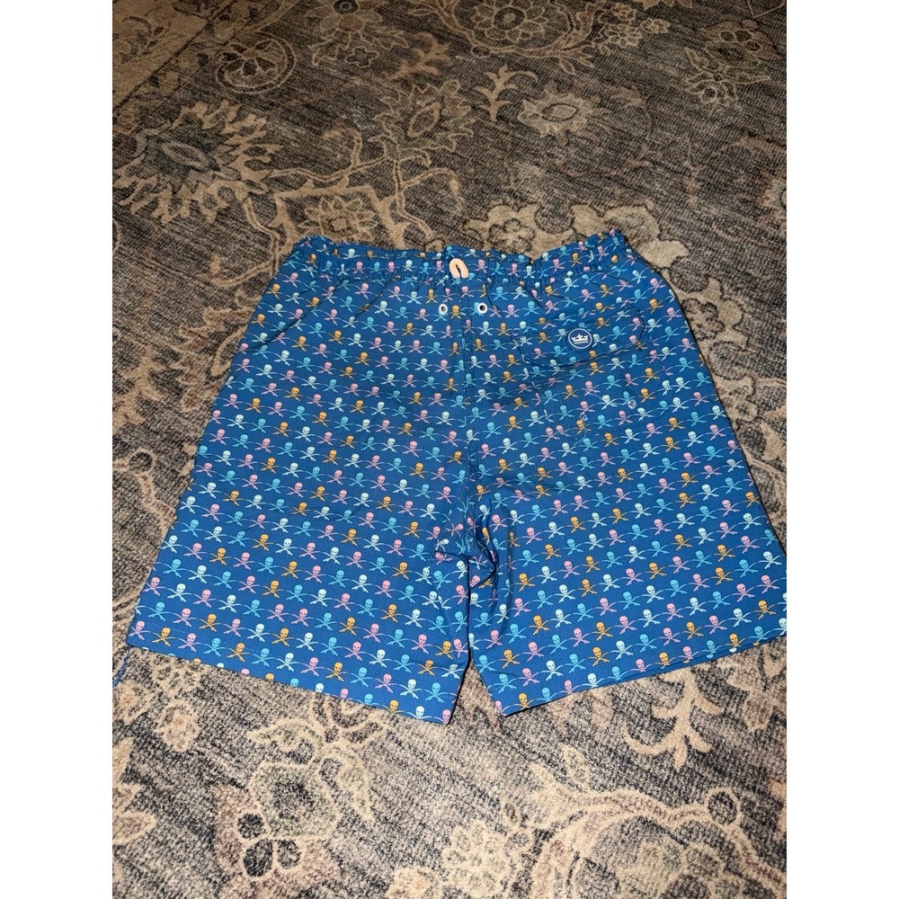 Peter Millar Swim Trunks Shorts Skull Blue